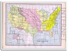 territorial growth of united states 1886 original antique vintage map