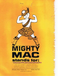 mccauley metal products 1966 mighty mac bicycle parts vintage ad mccauley metal products 1966 mighty mac bicycle parts vintage ad