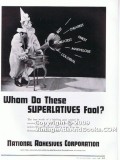 national adhesives corp 1938 superlatives fool label glue vintage ad