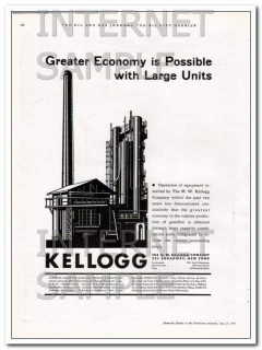 M W Kellogg Company 1934 Vintage Ad Oil Greater Economy Possible M W Kellogg Company 1934 Vintage Ad Oil Greater Economy Possible