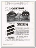 Foxboro Company 1934 Vintage Ad Oil Gas Instrument Control Stabilog