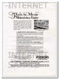 Foxboro Company 1934 Vintage Ad Gas Meter Maintenance Costs Cut