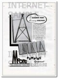 Lee C Moore Company 1934 Vintage Ad Oil Samson Post Pumping Equipment Lee C Moore Company 1934 Vintage Ad Oil Samson Post Pumping Equipment