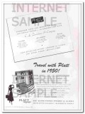 Platt Luggage Inc 1950 Vintage Ad Three New Branch Sales Offices