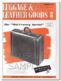 Wheary Inc 1950 Vintage Ad Luggage Mid-Century Special Magazine Cover