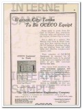 Oil Conservation Engineering Company 1924 Vintage Ad Warren City Tanks