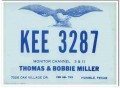 KEE-3287 Thomas Miller Humble TX 1960s Vintage Postcard CB Radio QSL 2 KEE-3287 Thomas Miller Humble TX 1960s Vintage Postcard CB Radio QSL 2
