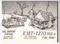 KMT-1270 Chester Pfeiffer Spring TX 1960s Vintage Postcard CB QSL 2 KMT-1270 Chester Pfeiffer Spring TX 1960s Vintage Postcard CB QSL 2