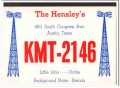 KMT-2146 John Hensley Austin TX 1960s Vintage Postcard CB QSL Card 2 KMT-2146 John Hensley Austin TX 1960s Vintage Postcard CB QSL Card 2