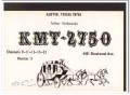 KMT-2750 Arthur Nerkowski Austin TX 1960s Vintage Postcard CB QSL 1 KMT-2750 Arthur Nerkowski Austin TX 1960s Vintage Postcard CB QSL 1
