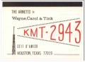 KMT-2943 Wayne Arnett Houston TX 1960s Vintage Postcard CB QSL Card 2 KMT-2943 Wayne Arnett Houston TX 1960s Vintage Postcard CB QSL Card 2