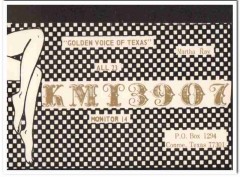 KMT-3907 Martha Ray Conroe Texas 1960s Vintage Postcard CB Radio QSL KMT-3907 Martha Ray Conroe Texas 1960s Vintage Postcard CB Radio QSL