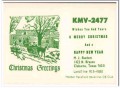 KMV-2477 M J Burdett Cleburne TX 1960s Vintage Postcard CB QSL Card 5