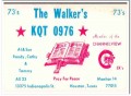 KQT-0976 Al Walker Houston Texas 1960s Vintage Postcard CB QSL Card 2 KQT-0976 Al Walker Houston Texas 1960s Vintage Postcard CB QSL Card 2