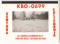 KBO-0699 Jerry King Ventura CA 1960s Vintage Postcard CB QSL Card 2 KBO-0699 Jerry King Ventura CA 1960s Vintage Postcard CB QSL Card 2