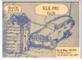 KLK-4761 Lee Dolph San Francisco CA 1960s Vintage Postcard CB QSL 1