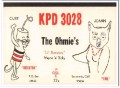 KPD-3028 Curt Ohmie Sacramento CA 1960s Vintage Postcard CB QSL 2