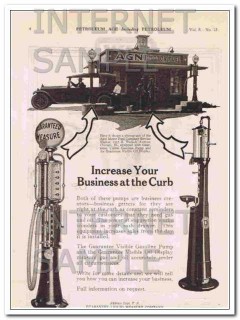 guarantee liquid measure 1921 increase curb business pump vintage ad guarantee liquid measure 1921 increase curb business pump vintage ad