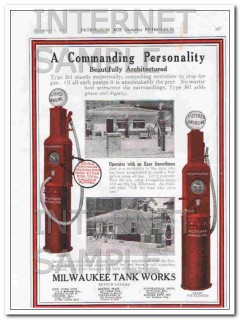 Milwaukee Tank Works 1921 Vintage Ad Pumps Beautifully Architectured Milwaukee Tank Works 1921 Vintage Ad Pumps Beautifully Architectured