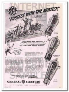 general electric 1948 fustest mostest thyratron tube vintage ad general electric 1948 fustest mostest thyratron tube vintage ad