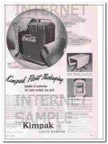 kimberly-clark corporation 1948 kimpak float packaging vintage ad