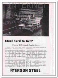 joseph t. ryerson son inc 1948 steel hard to get vintage ad joseph t. ryerson son inc 1948 steel hard to get vintage ad