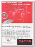 eaton mfg company 1948 permanent mold iron castings vintage ad