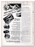 hunter pressed steel company 1948 specify test loads vintage ad