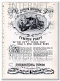 international paper company 1948 tempus fugit vintage ad international paper company 1948 tempus fugit vintage ad