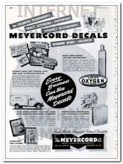 meyercord company 1948 every business can use decals vintage ad