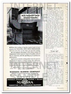 niagara blower company 1948 better temperature control vintage ad