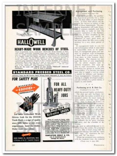 templeton kenly and company 1948 heavy duty hydraulic jacks vintage ad