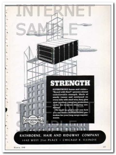 rathborne hair and ridgway company 1948 strength box vintage ad