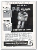 parker-kalon corp 1948 p-k size-mark socket head cap screws vintage ad parker-kalon corp 1948 p-k size-mark socket head cap screws vintage ad