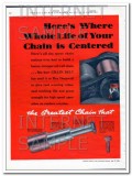 Chain Belt Company 1934 Vintage Ad Oil Fields Greatest Ever Hit