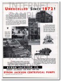 Byron Jackson Company 1934 Vintage Ad Oil Drilling Tools Unexcelled