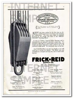 Frick-Reid Supply Company 1927 Vintage Ad Oil Beaumont Iron Works Frick-Reid Supply Company 1927 Vintage Ad Oil Beaumont Iron Works