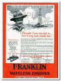 Franklin Valveless Engine Company 1927 Vintage Ad Oil Field New Tricks Franklin Valveless Engine Company 1927 Vintage Ad Oil Field New Tricks
