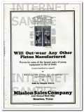 Mission Sales Company 1927 Vintage Ad Oil Piston Manufactured Out-ware Mission Sales Company 1927 Vintage Ad Oil Piston Manufactured Out-ware