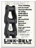 Link-Belt Company 1927 Vintage Ad Oil Drilling Rotary Sprocket Chains Link-Belt Company 1927 Vintage Ad Oil Drilling Rotary Sprocket Chains
