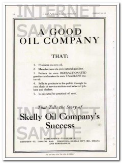 Skelly Oil Company 1927 Vintage Ad Manufactures Natural Gasoline Good Skelly Oil Company 1927 Vintage Ad Manufactures Natural Gasoline Good