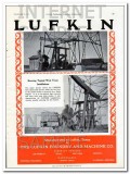 Lufkin Foundry Machine Company 1927 Vintage Ad Oil Texas Installations