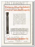 Layne Bowler Company 1927 Vintage Ad Oil Gas Industry Year Prosperity Layne Bowler Company 1927 Vintage Ad Oil Gas Industry Year Prosperity