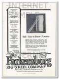 Parkersburg Rig Reel Company 1927 Vintage Ad Oil Portable Stairway Parkersburg Rig Reel Company 1927 Vintage Ad Oil Portable Stairway