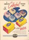 Sutherland Paper Company 1951 Vintage Ad Ice Cream Packaging Colorful Sutherland Paper Company 1951 Vintage Ad Ice Cream Packaging Colorful