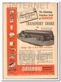 Damrow Brothers Company 1951 Vintage Ad Ice Cream Transport Tanks Damrow Brothers Company 1951 Vintage Ad Ice Cream Transport Tanks