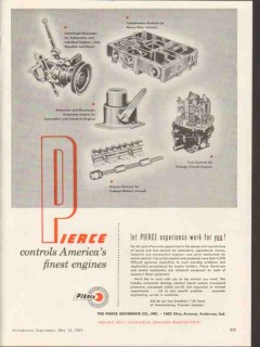 pierce governor company 1953 controls finest engines vintage ad pierce governor company 1953 controls finest engines vintage ad