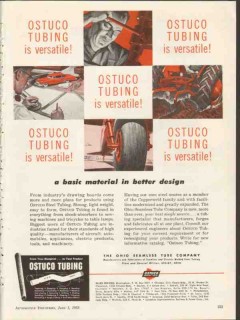 ohio seamless tube company 1953 ostuco tubing is versatile vintage ad