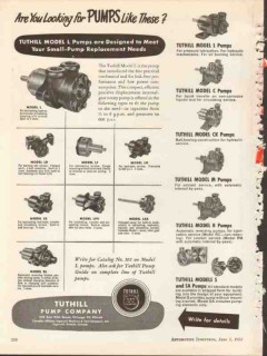 tuthill pump company 1953 are you looking for small pumps vintage ad