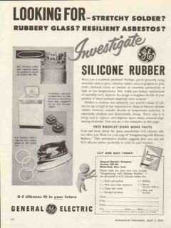 general electric company 1953 looking for silicone rubber vintage ad general electric company 1953 looking for silicone rubber vintage ad